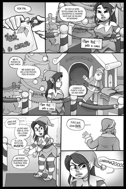 [Amanda Lafrenais &amp; Spookyblang] Christmas elf - Duende navideña [Spanish] {Gisicom} page 1