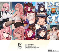 FoxyReine Illustration Rewards Vol.50