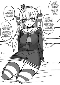 Batsuichi Amatsukaze Layer  Rakugaki Manga | A Doodle about a Once-divorced Amatsukaze Cosplayer