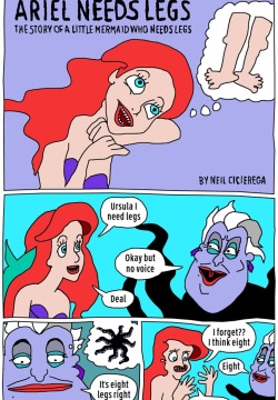 Ariel Needs Legs Webcomic