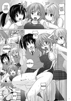 Nyanko Batake (Murasaki Nyaa)] Muchi Muchi Pinch Kyouei Mizugi [Spanish][Digital] page 6