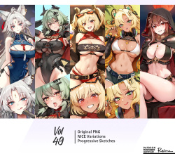 FoxyReine Illustration Rewards Vol. 49