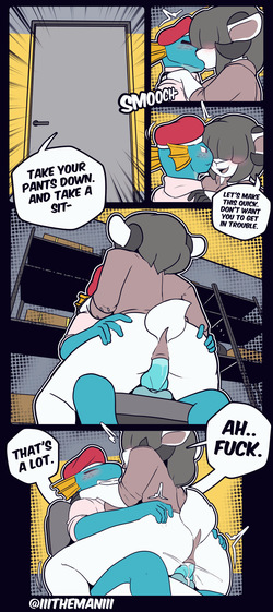 [THE MAN] Leyanna and Sru at the Office page 2