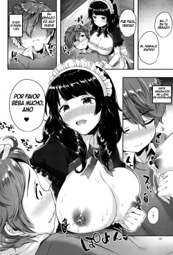 (C91) [Umi no Sachi (Suihei Sen)] Oppai no Jikan   [Spanish] [Manos PEgajosas] page 6