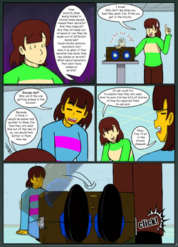 Undertale: Human Laughter page 9