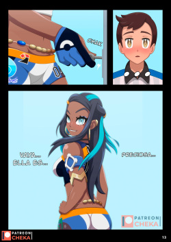 [Cheka.art] Nessa Battle Gym Part 2 (Pokémon Sword and Shield) [Spanish] page 5