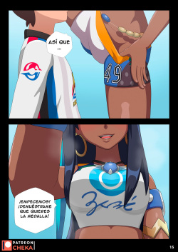 [Cheka.art] Nessa Battle Gym Part 2 (Pokémon Sword and Shield) [Spanish] page 7