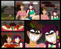 [ComicalWeapon] Pasta Massacre - Luna and Jess (+ Barbara and Amara) page 2