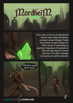 [lizardlars] Once Upon A Time In Mordheim Rewarped page 1