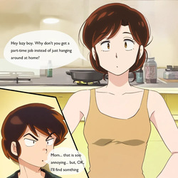 Fussy Mom and Son