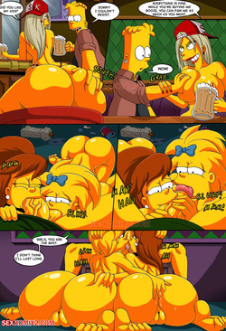 [SexKomix] Adventures of Anastasia: Meet me Springfield Part 2 (The Simpsons) page 8