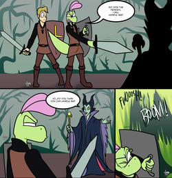 Maleficent Fight