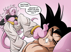Saiyan Slave Feet Only + Comics page 3