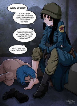 Saiyan Slave Feet Only + Comics page 6