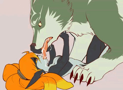 [Morpskorp] Midna x Wolf Link (Twilight Princess) page 4