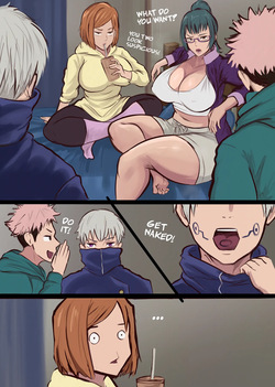 Maki Zenin x Nobara comic
