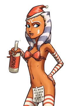 Ahsoka Tano Christmas and photo set - tourbillon