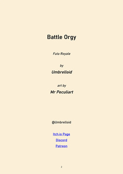 [Umbrelloid &amp; Peculiart] Battle Orgy - Book 1 page 2