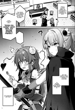 (C103) [Bochi Bochi no Ki (Borusiti)] Mazoku wa Shukuteki to Nakayoshi Shinai to Derarenai Heya ni, Tojikomerarete Shimatta! (Machikado Mazoku) [English] [tabibit0] page 4