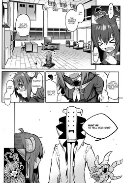 (C103) [Bochi Bochi no Ki (Borusiti)] Mazoku wa Shukuteki to Nakayoshi Shinai to Derarenai Heya ni, Tojikomerarete Shimatta! (Machikado Mazoku) [English] [tabibit0] page 7